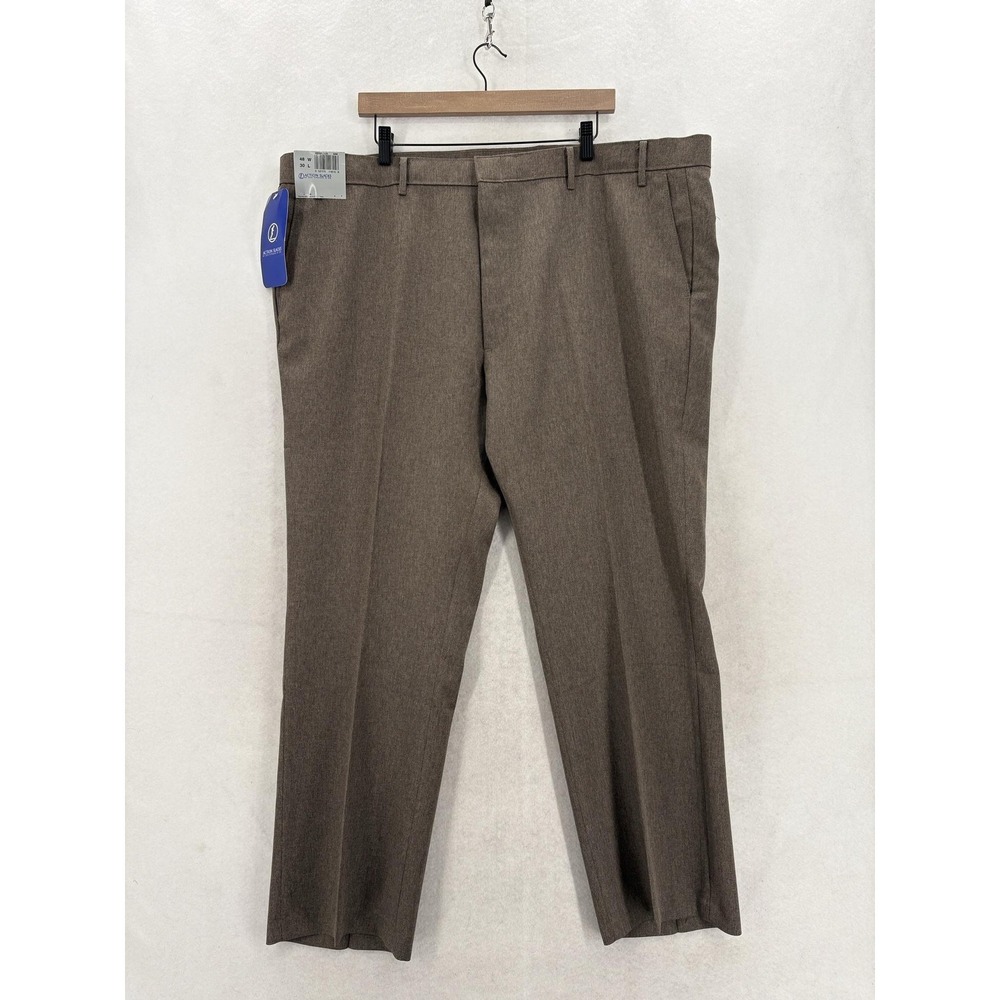Vintage Levi's Action Slacks Dress Pants Mens 48x30 Brown Regular Polyester NWT